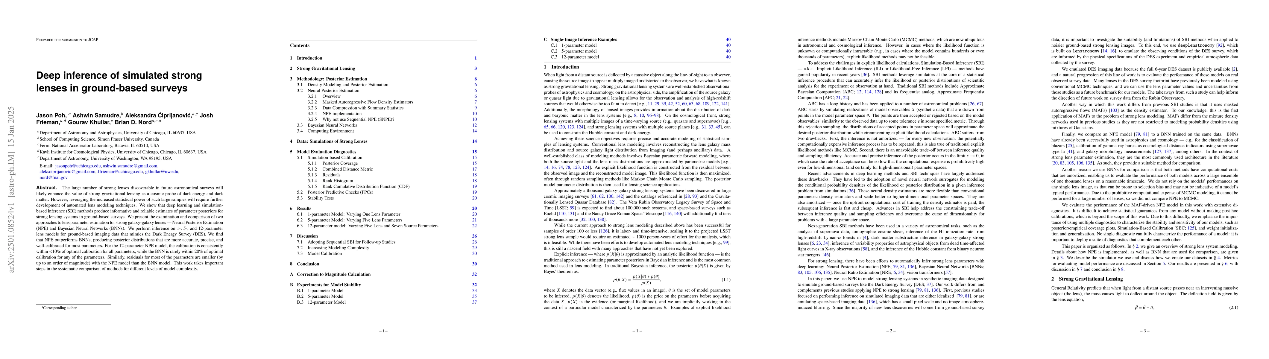 Thumbnail for Deep inference of simulated strong lenses in ground-based surveys