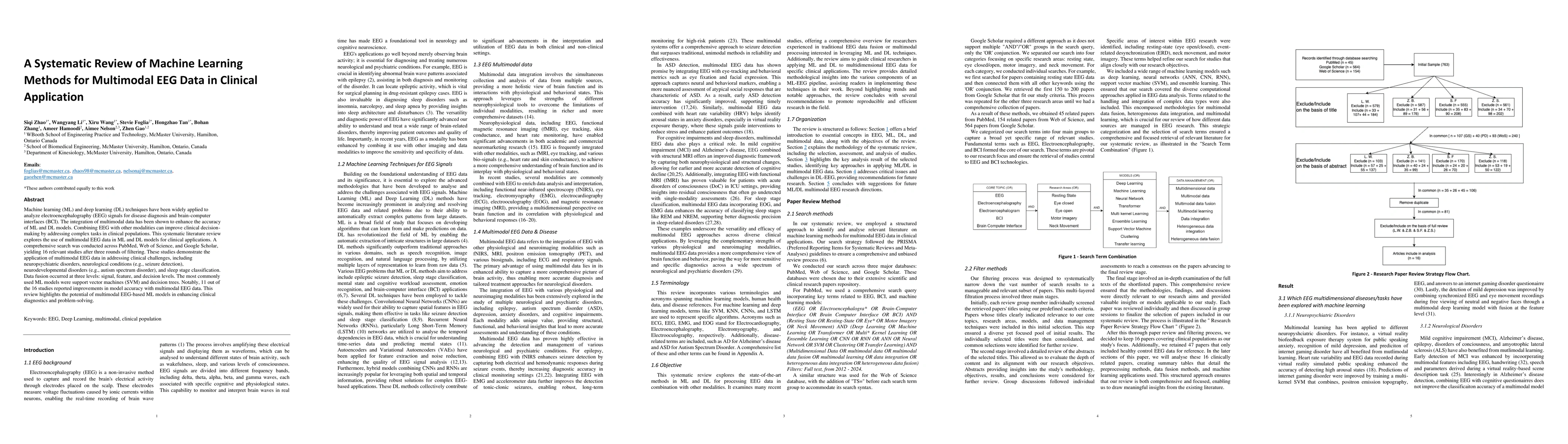 Thumbnail for A Systematic Review of Machine Learning Methods for Multimodal EEG Data
  in Clinical Application