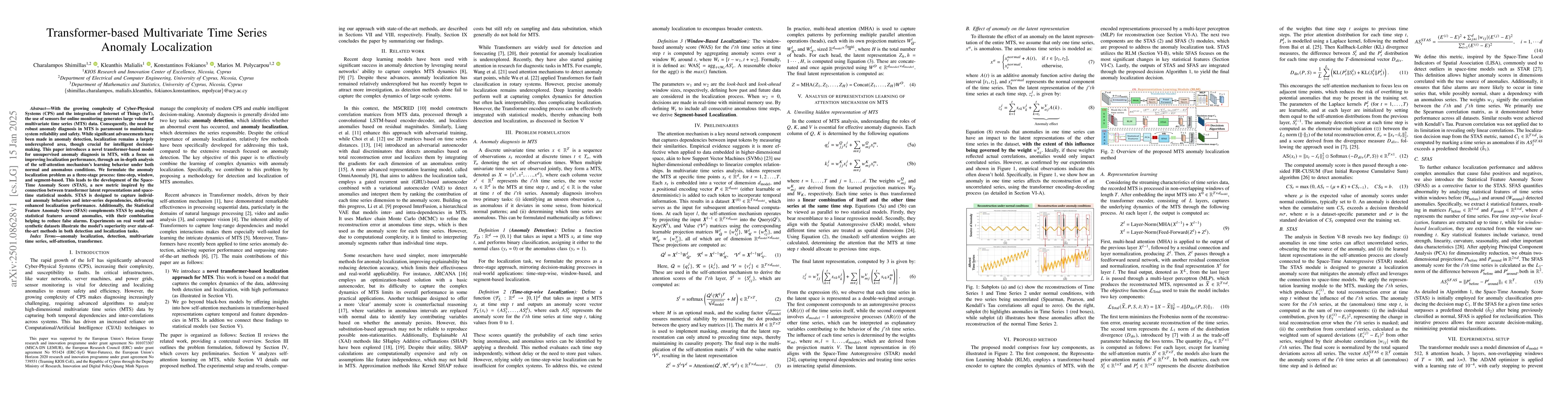 Thumbnail for Transformer-based Multivariate Time Series Anomaly Localization