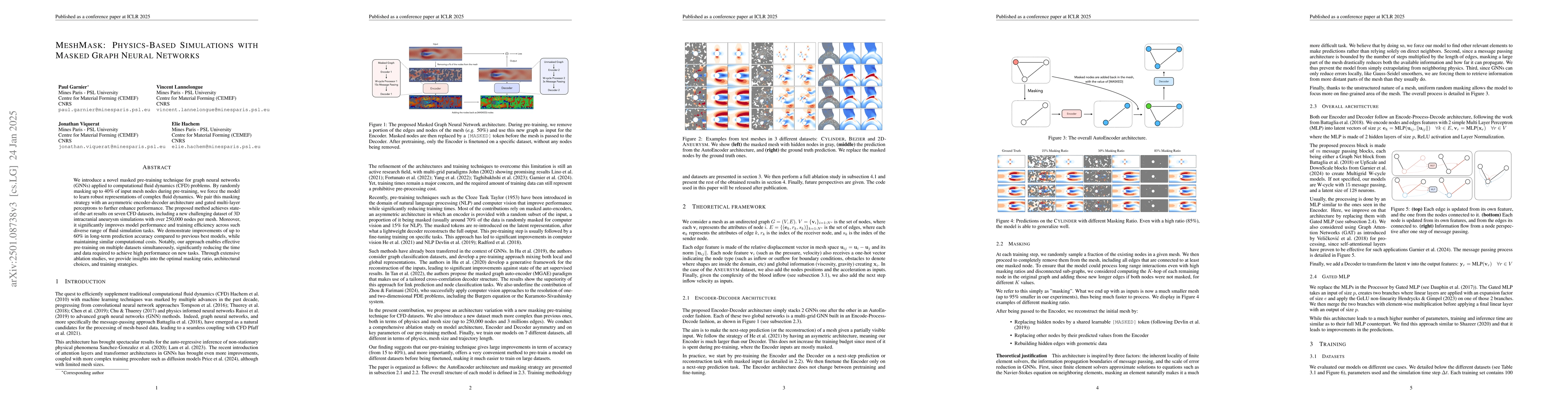 Thumbnail for MeshMask: Physics-Based Simulations with Masked Graph Neural Networks