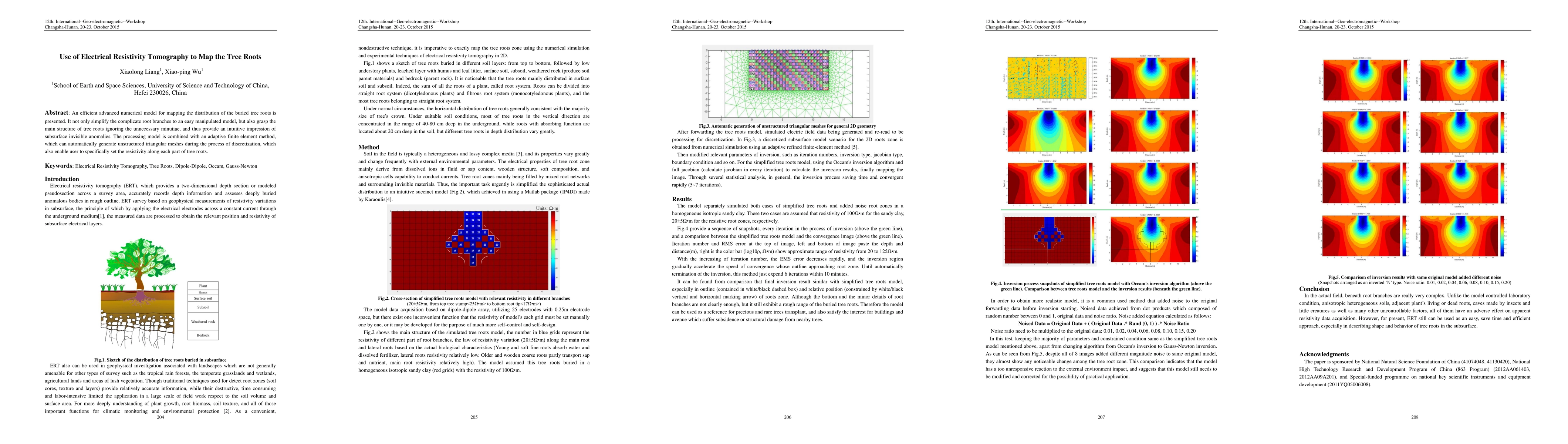 Thumbnail for Use of electrical resistivity tomography to map the tree roots