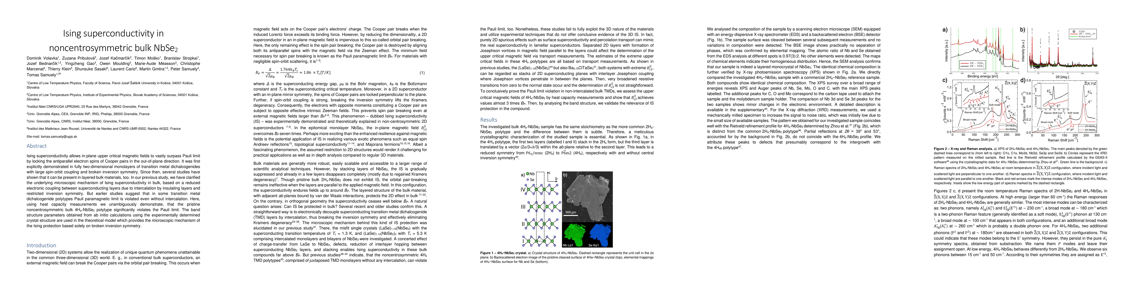 Thumbnail for Ising superconductivity in noncentrosymmetric bulk NbSe2