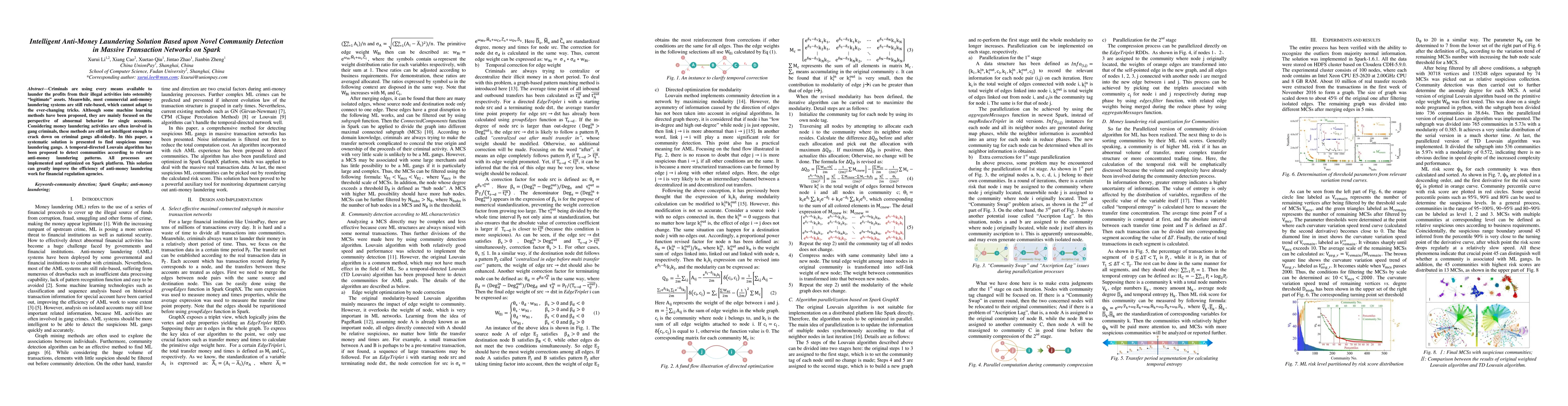 Thumbnail for Intelligent Anti-Money Laundering Solution Based upon Novel Community
  Detection in Massive Transaction Networks on Spark