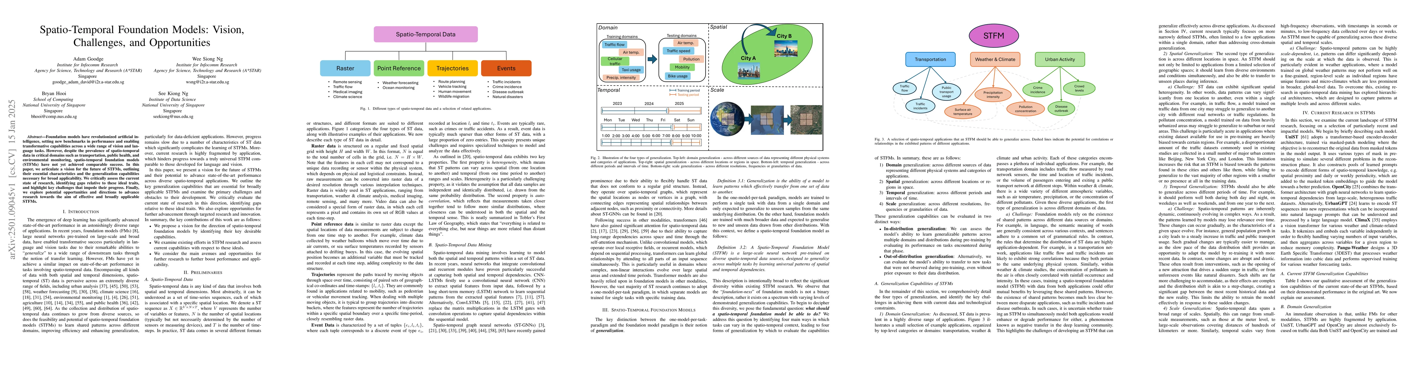Thumbnail for Spatio-Temporal Foundation Models: Vision, Challenges, and Opportunities