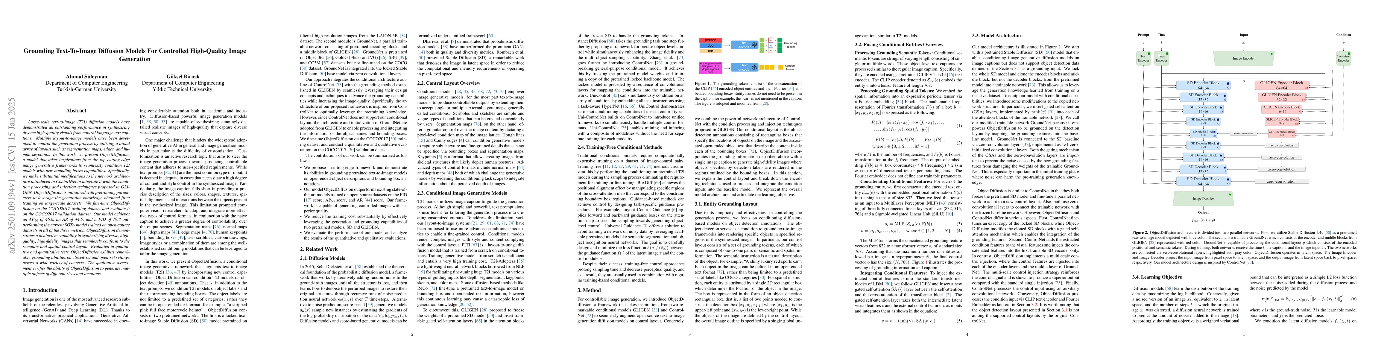 Thumbnail for Grounding Text-To-Image Diffusion Models For Controlled High-Quality
  Image Generation