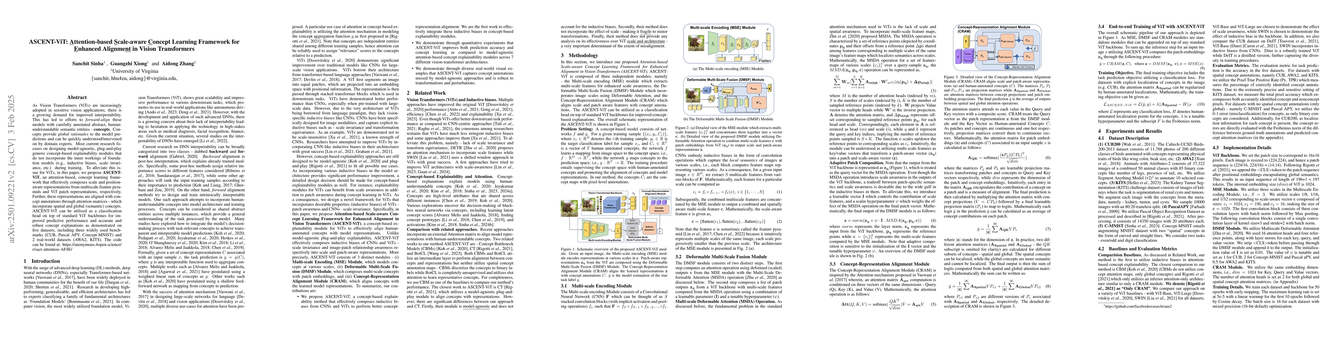 Thumbnail for Leveraging Scale-aware Representations for improved
  Concept-Representation Alignment in ViTs