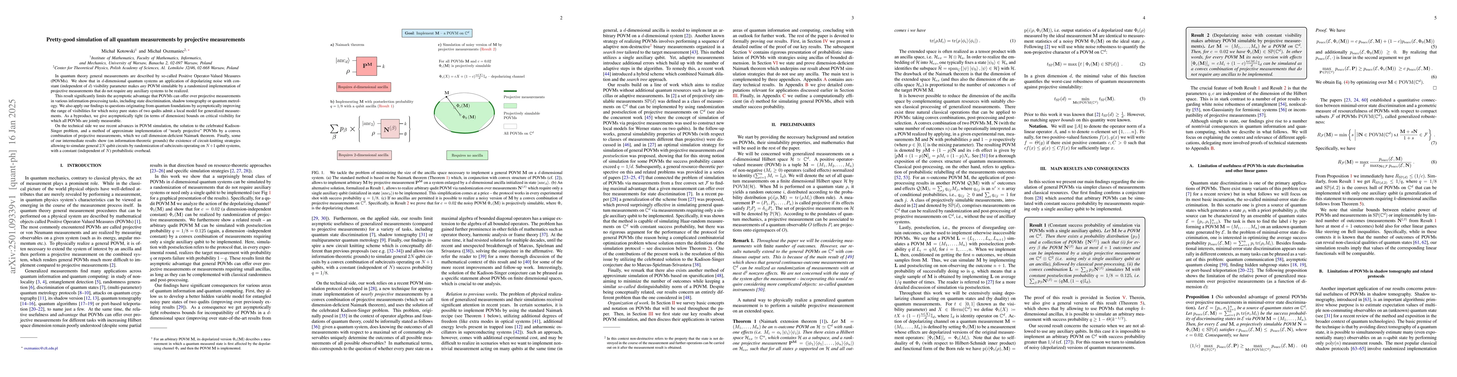 Thumbnail for Pretty-good simulation of all quantum measurements by projective
  measurements