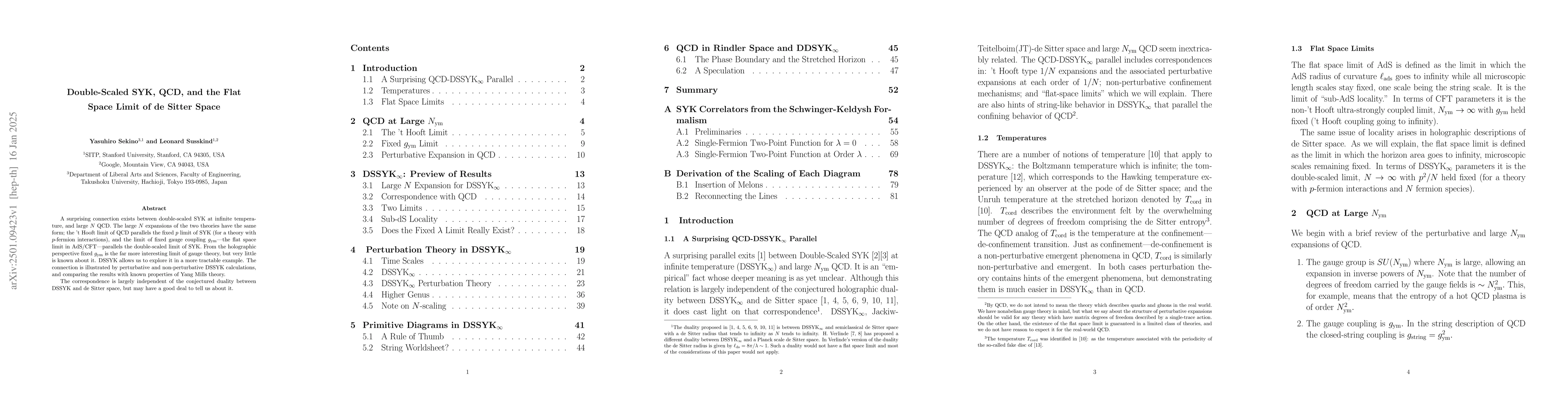 Thumbnail for Double-Scaled SYK, QCD, and the Flat Space Limit of de Sitter Space
