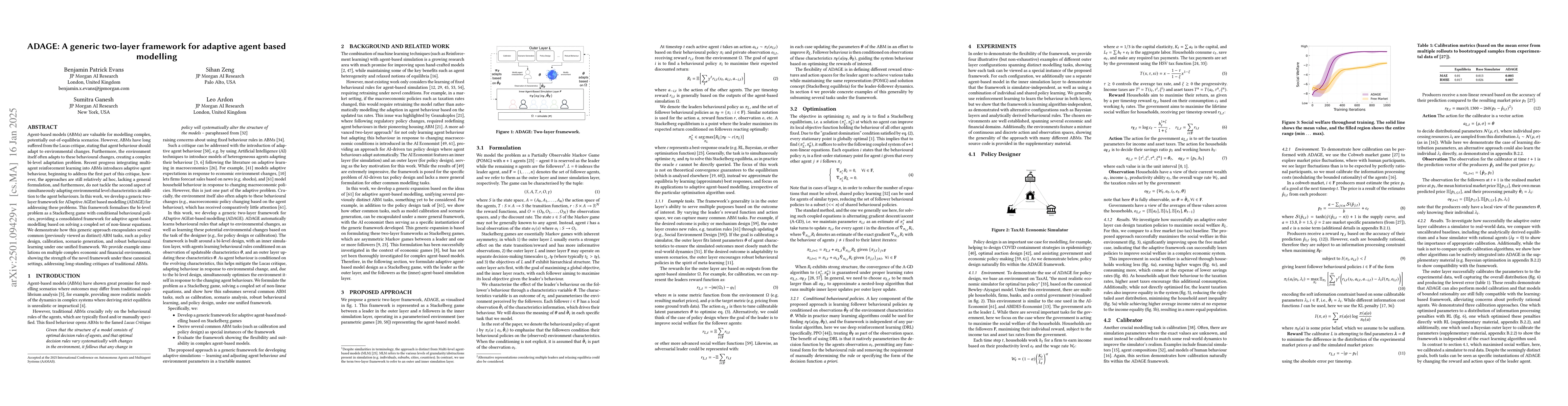Thumbnail for ADAGE: A generic two-layer framework for adaptive agent based modelling