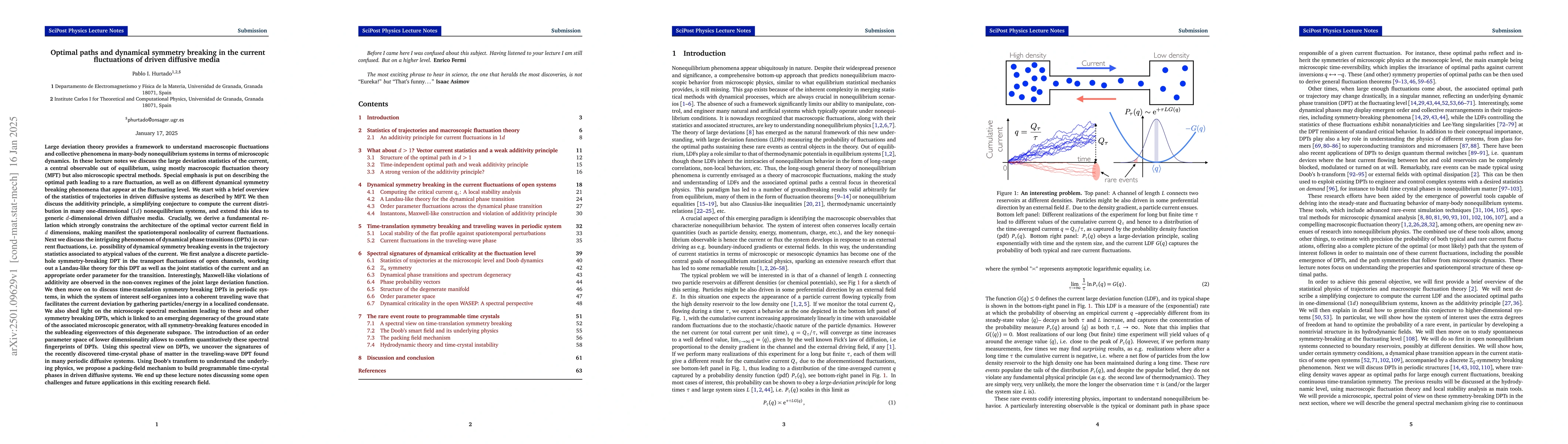 Thumbnail for Optimal paths and dynamical symmetry breaking in the current
  fluctuations of driven diffusive media