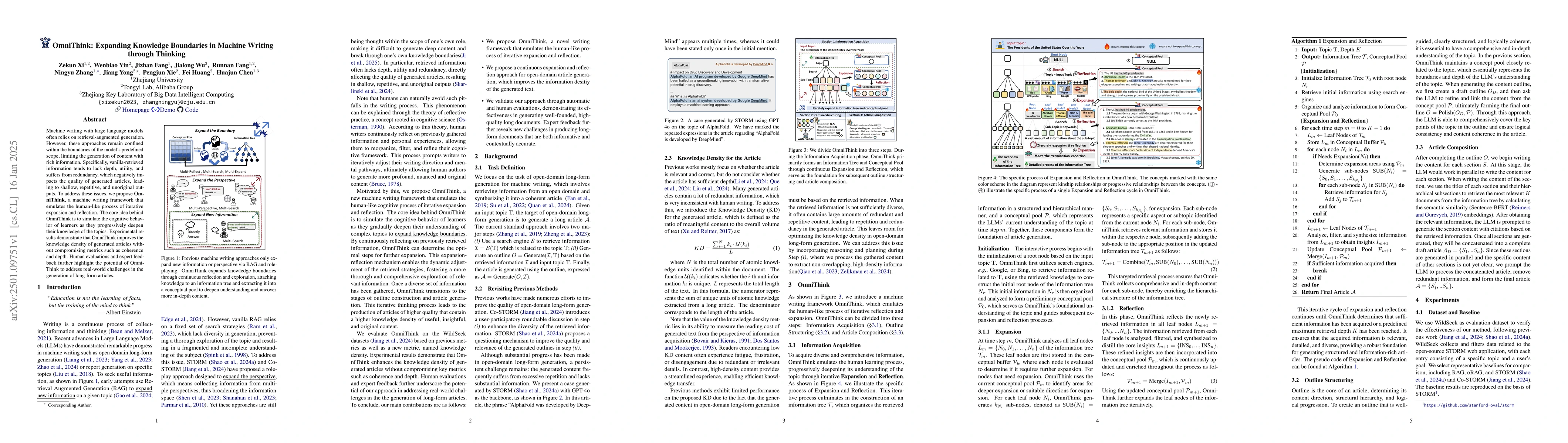 Thumbnail for OmniThink: Expanding Knowledge Boundaries in Machine Writing through
  Thinking