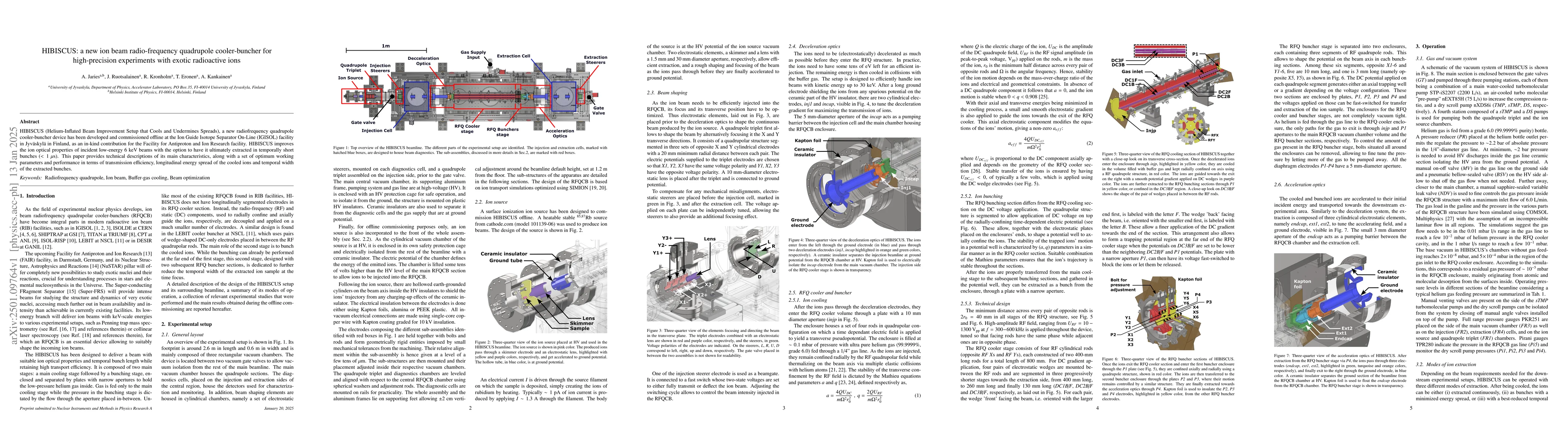 Thumbnail for HIBISCUS: a new ion beam radio-frequency quadrupole cooler-buncher for
  high-precision experiments with exotic radioactive ions