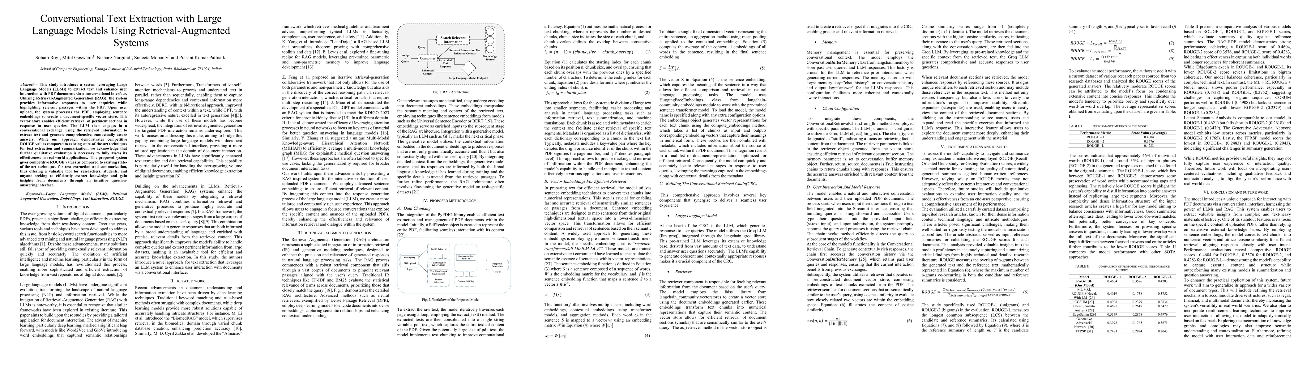 Thumbnail for Conversational Text Extraction with Large Language Models Using
  Retrieval-Augmented Systems