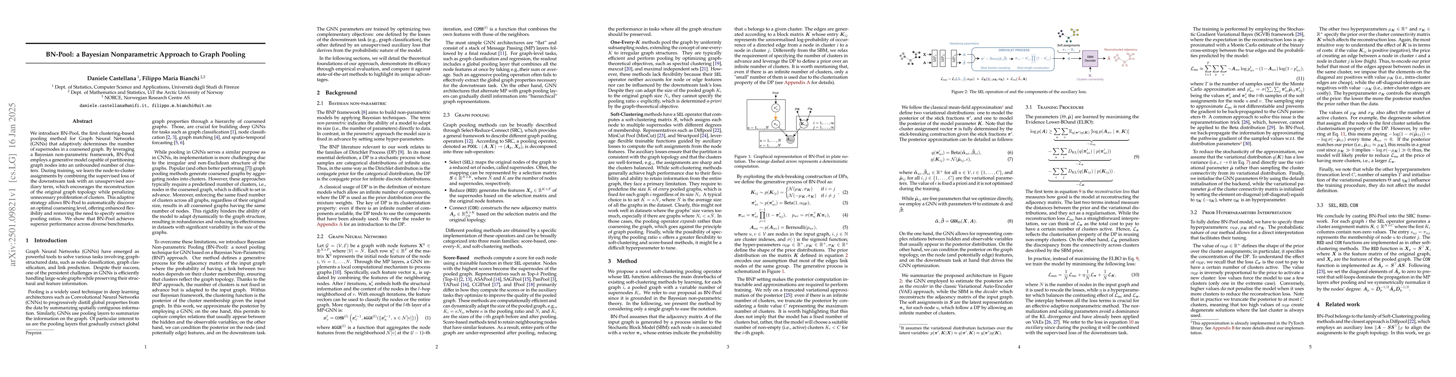 Thumbnail for BN-Pool: a Bayesian Nonparametric Approach to Graph Pooling