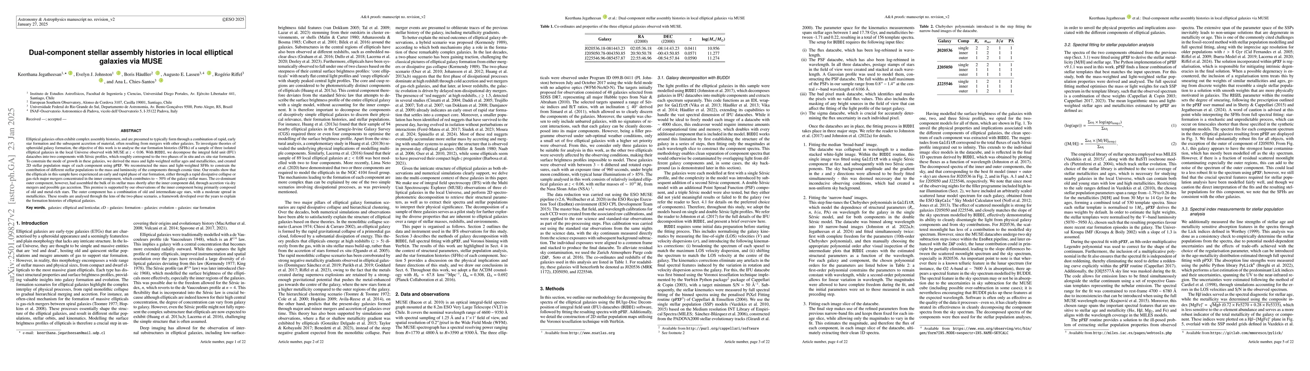 Thumbnail for Dual-component stellar assembly histories in local elliptical galaxies
  via MUSE