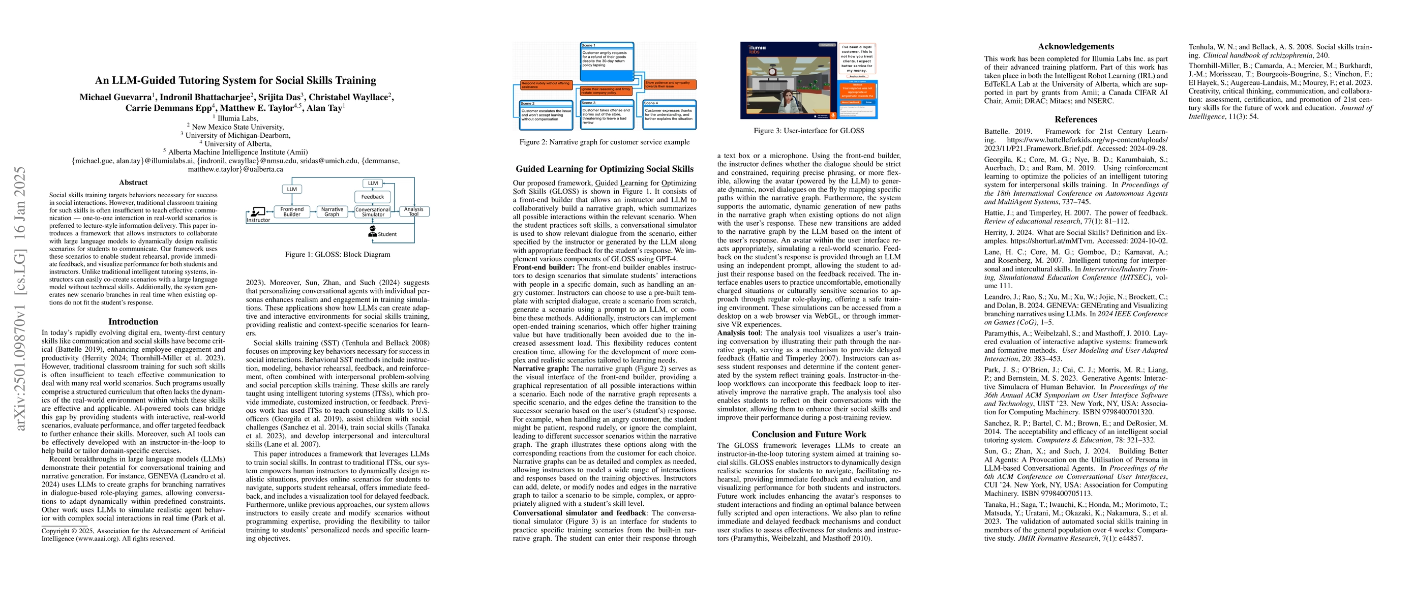 Thumbnail for An LLM-Guided Tutoring System for Social Skills Training