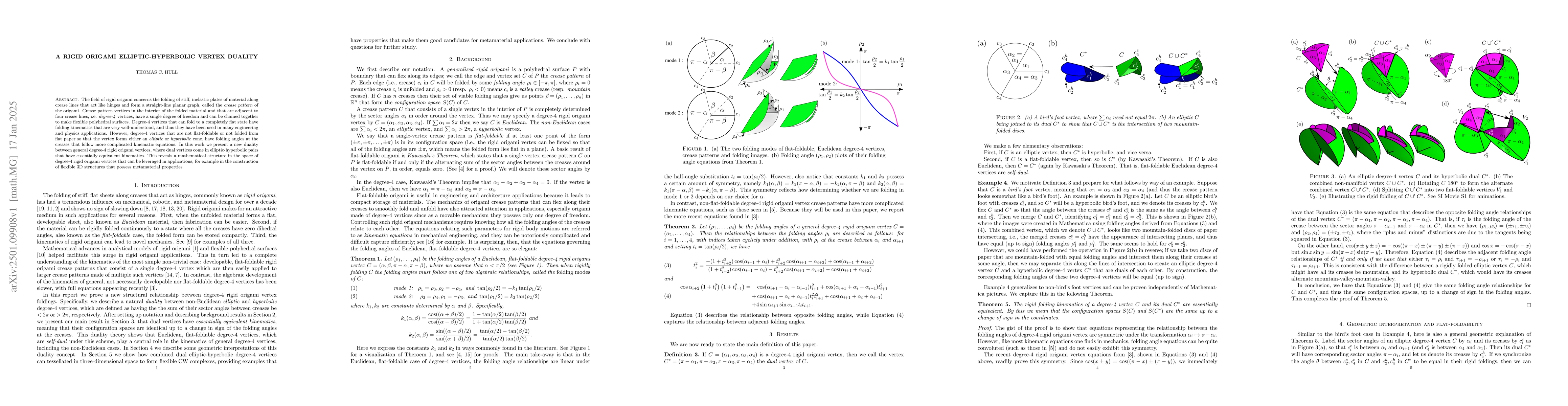Thumbnail for A rigid origami elliptic-hyperbolic vertex duality