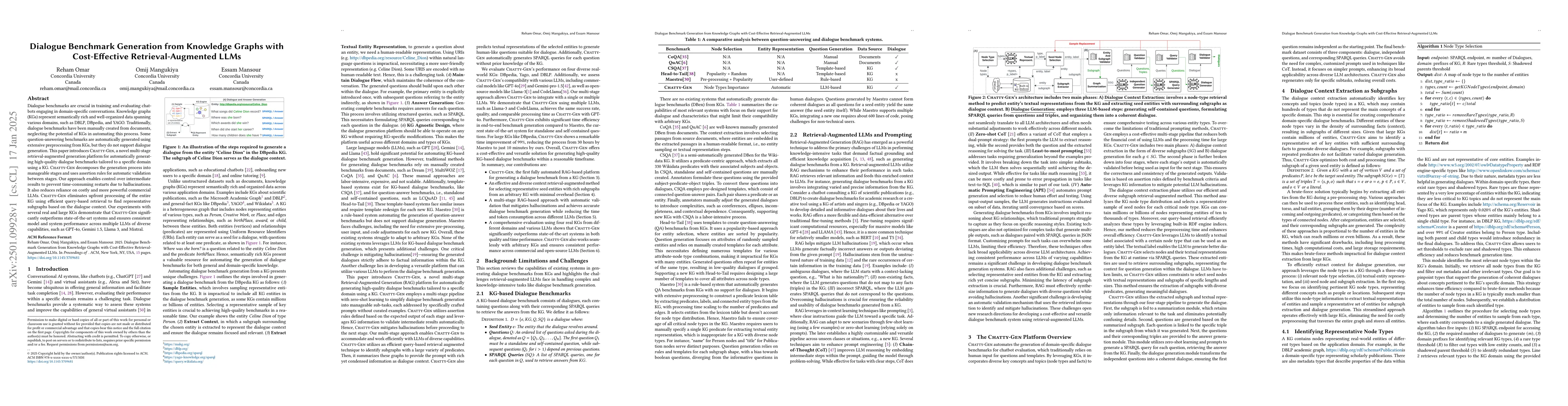 Thumbnail for Dialogue Benchmark Generation from Knowledge Graphs with Cost-Effective
  Retrieval-Augmented LLMs