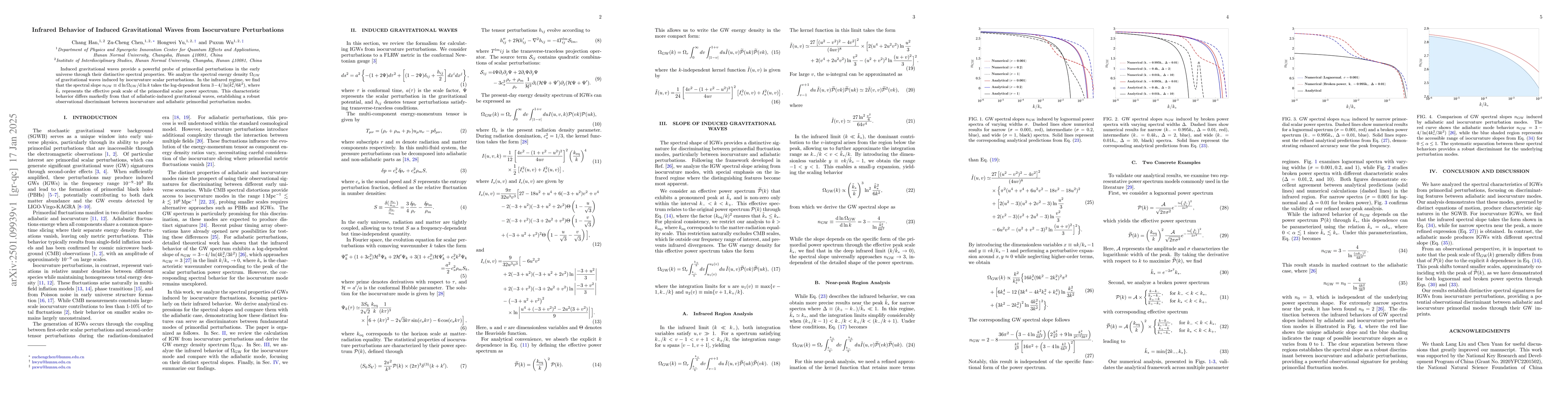 Thumbnail for Infrared Behavior of Induced Gravitational Waves from Isocurvature
  Perturbations