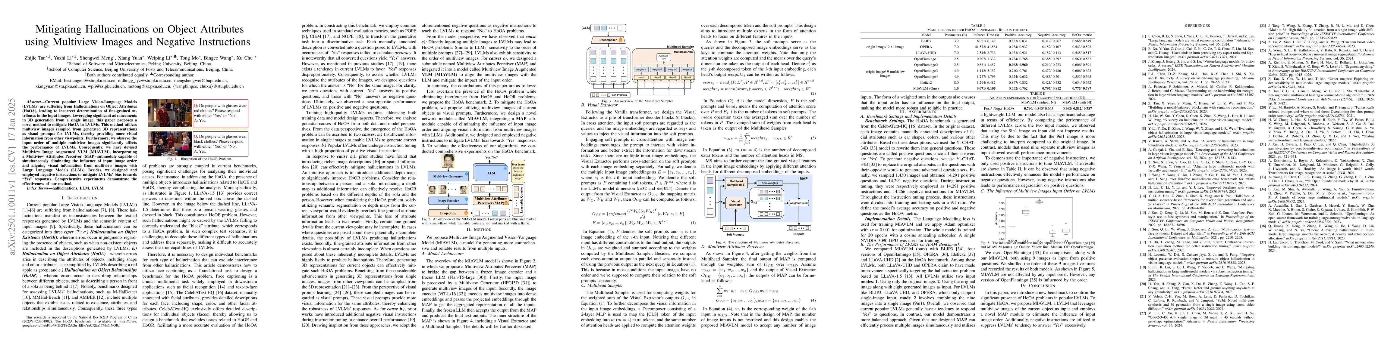 Thumbnail for Mitigating Hallucinations on Object Attributes using Multiview Images
  and Negative Instructions