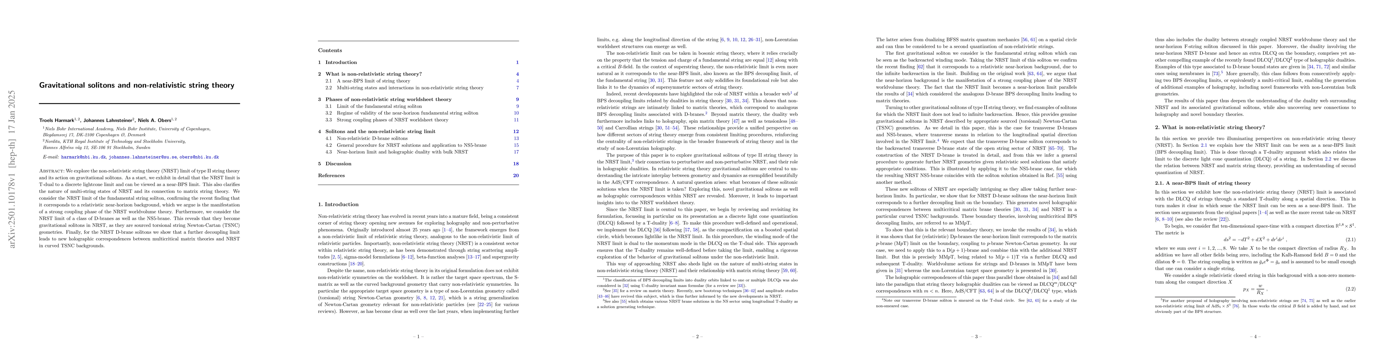 Thumbnail for Gravitational solitons and non-relativistic string theory