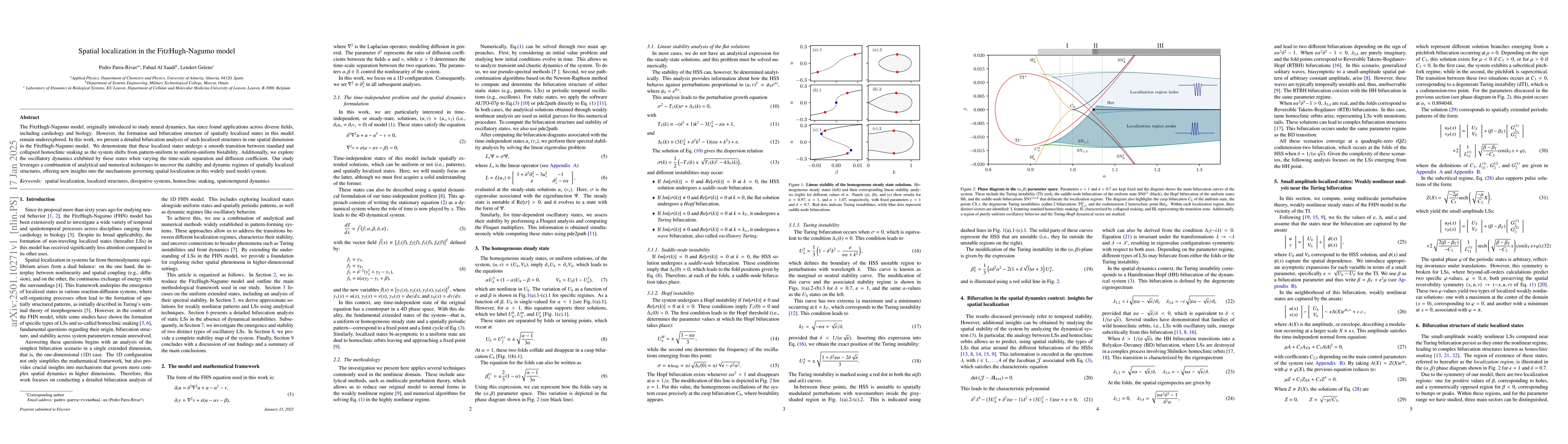 Thumbnail for Spatial localization in the FitzHugh-Nagumo model