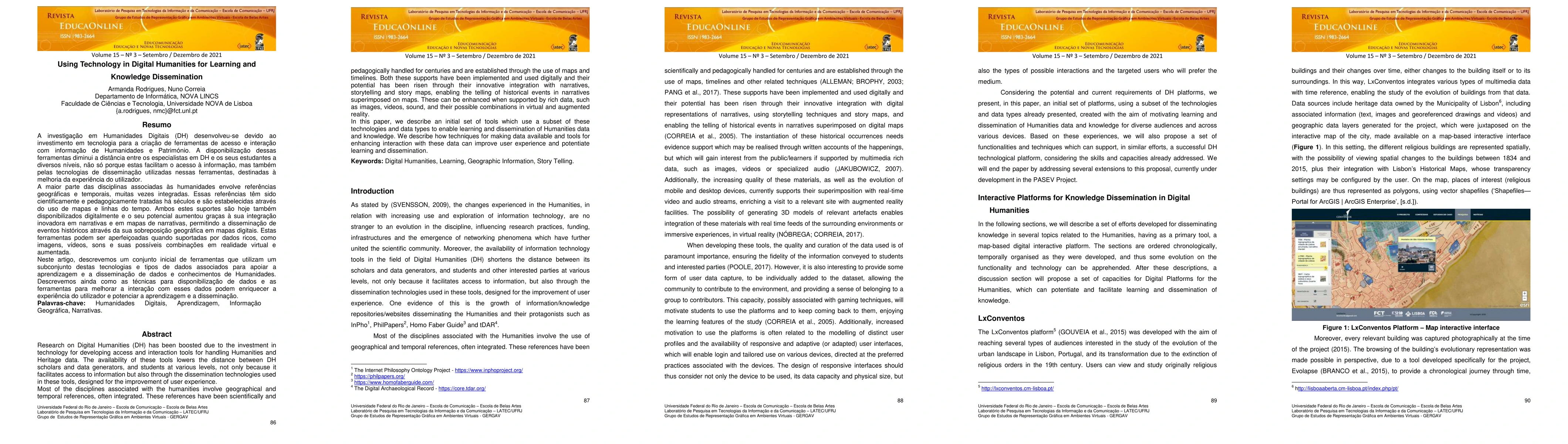 Thumbnail for Using Technology in Digital Humanities for Learning and Knowledge
  Dissemination