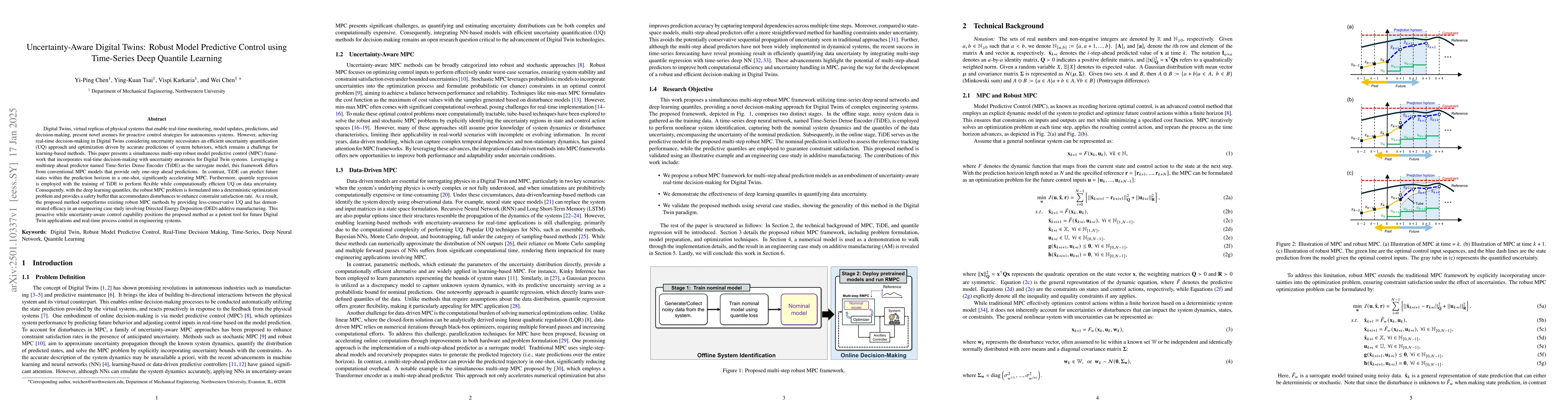 Thumbnail for Uncertainty-Aware Digital Twins: Robust Model Predictive Control using
  Time-Series Deep Quantile Learning
