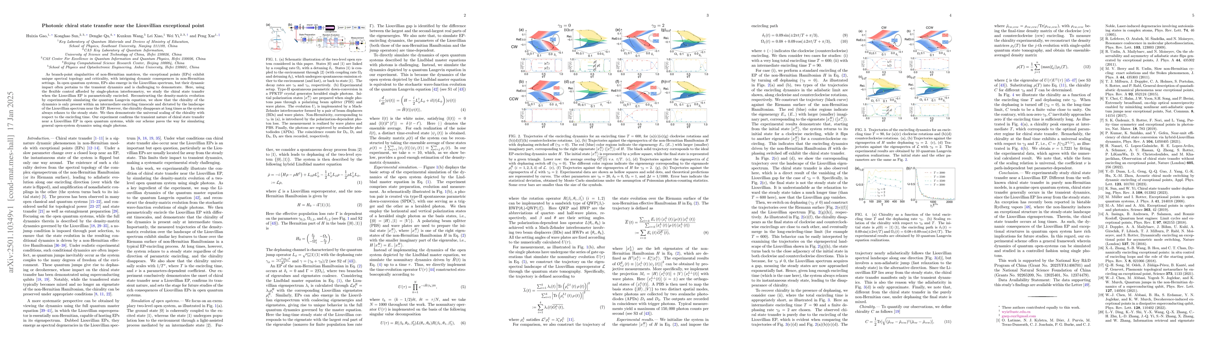 Thumbnail for Photonic chiral state transfer near the Liouvillian exceptional point