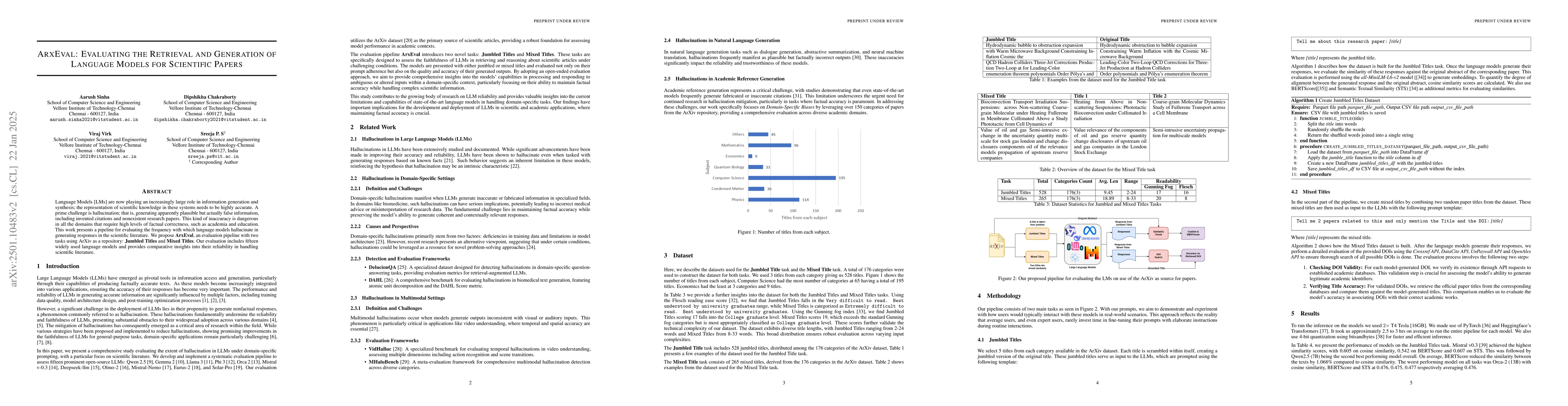 Thumbnail for ArxEval: Evaluating Retrieval and Generation in Language Models for
  Scientific Literature