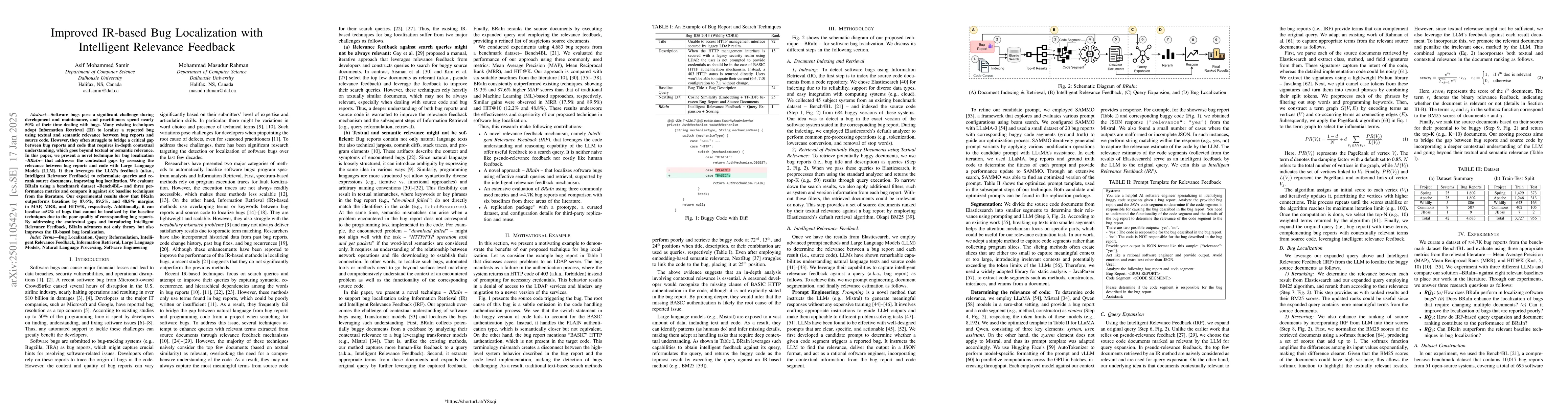 Thumbnail for Improved IR-based Bug Localization with Intelligent Relevance Feedback