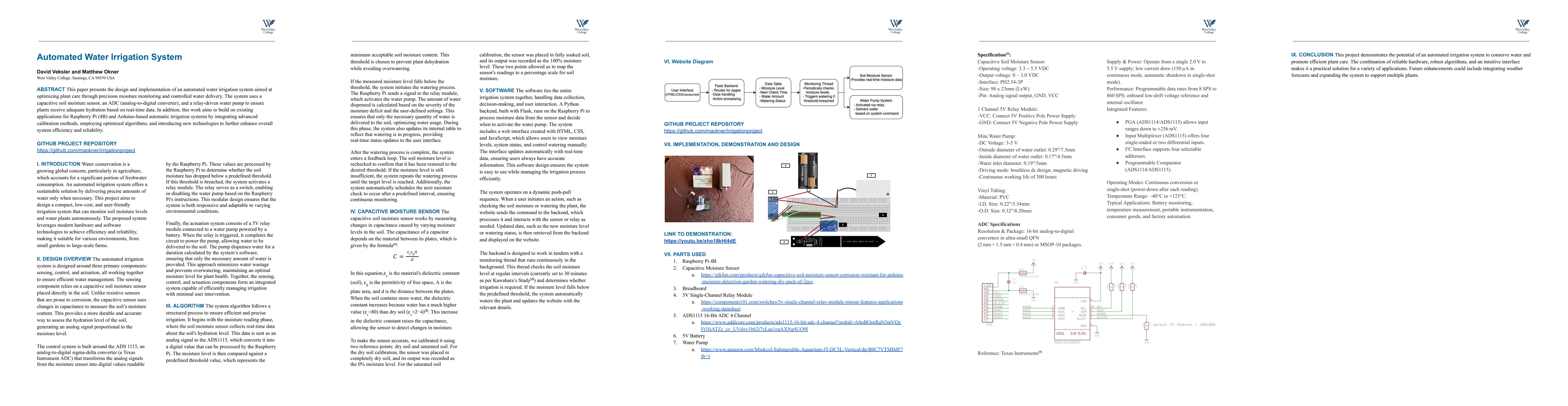 Thumbnail for Automated Water Irrigation System