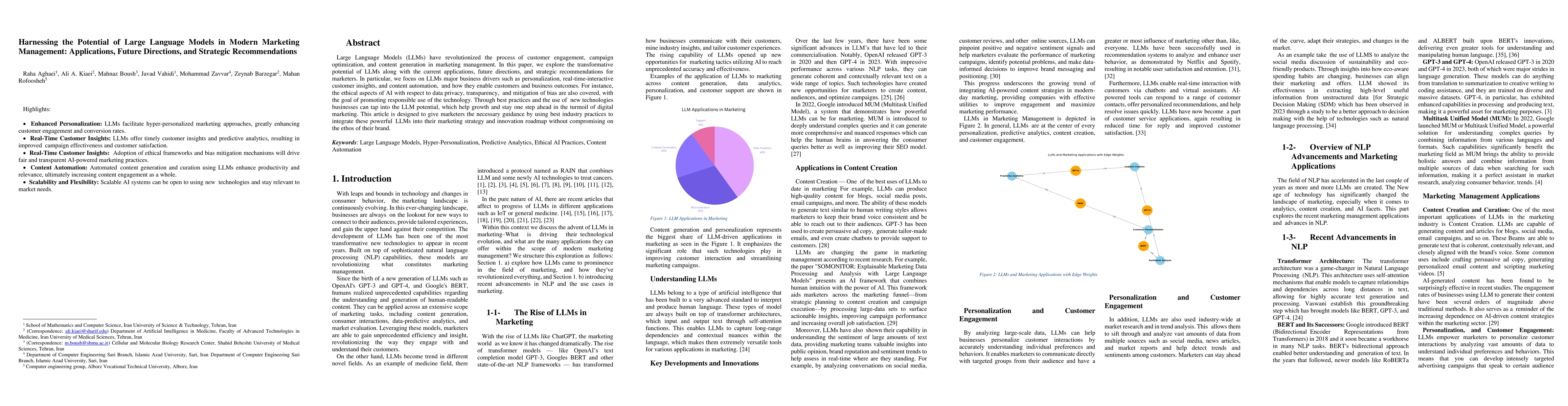 Thumbnail for Harnessing the Potential of Large Language Models in Modern Marketing
  Management: Applications, Future Directions, and Strategic Recommendations