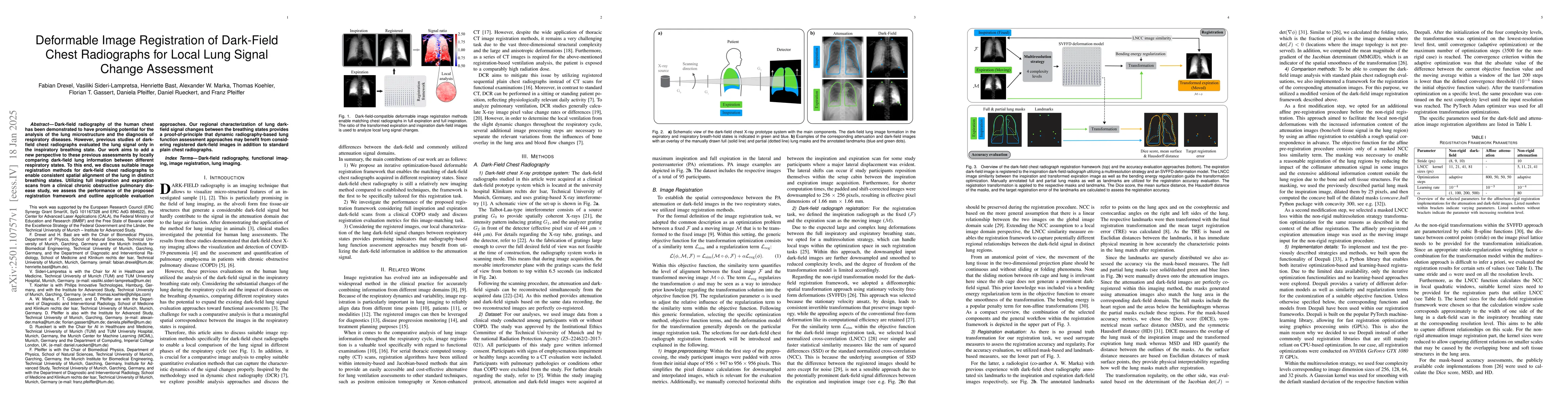 Thumbnail for Deformable Image Registration of Dark-Field Chest Radiographs for Local
  Lung Signal Change Assessment