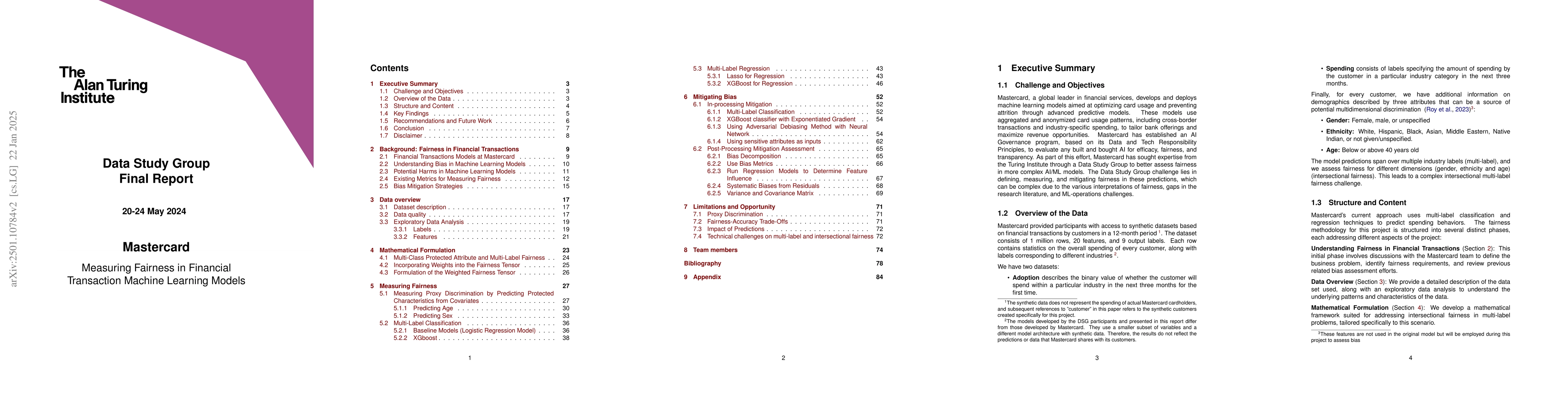 Thumbnail for Measuring Fairness in Financial Transaction Machine Learning Models
