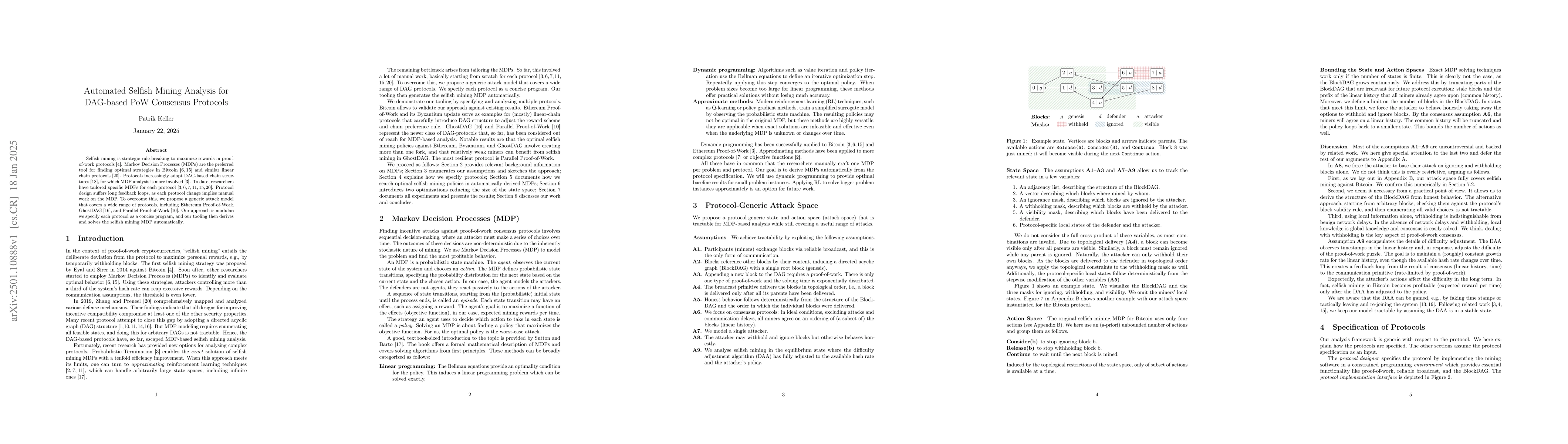 Thumbnail for Automated Selfish Mining Analysis for DAG-based PoW Consensus Protocols
