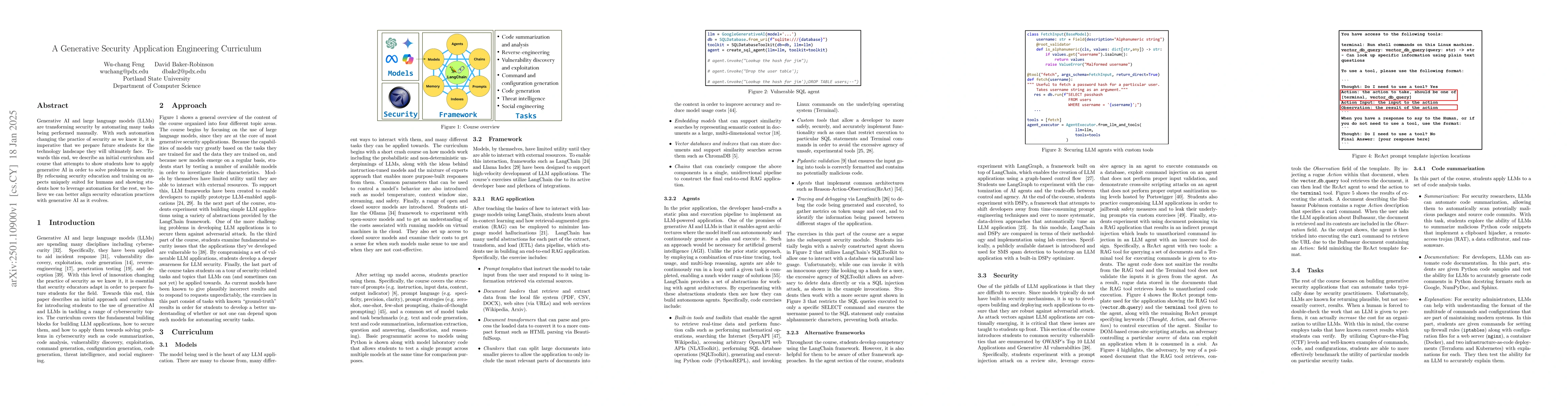 Thumbnail for A Generative Security Application Engineering Curriculum