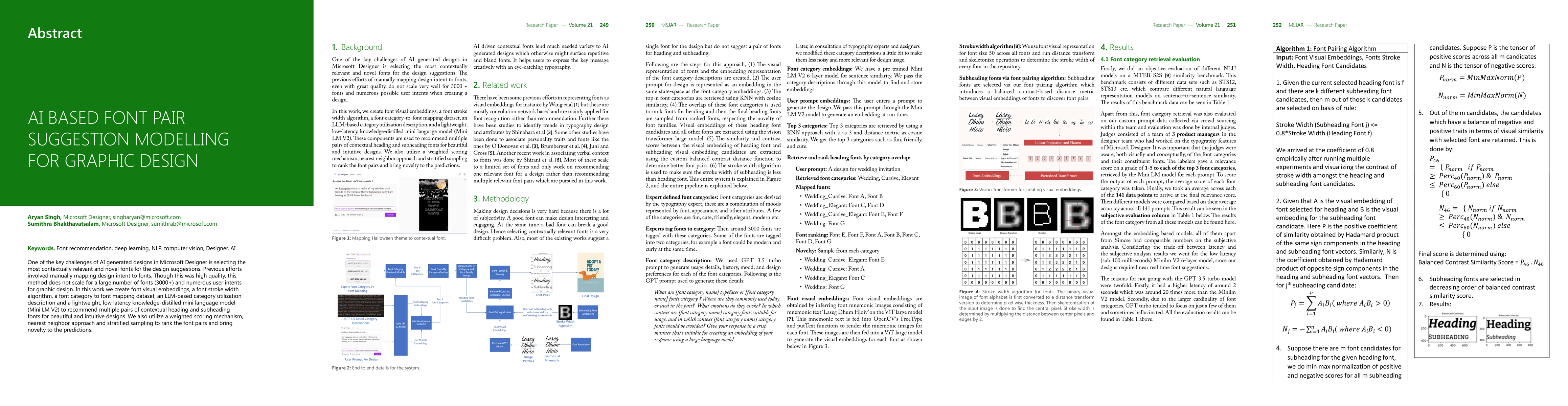 Thumbnail for AI Based Font Pair Suggestion Modelling For Graphic Design