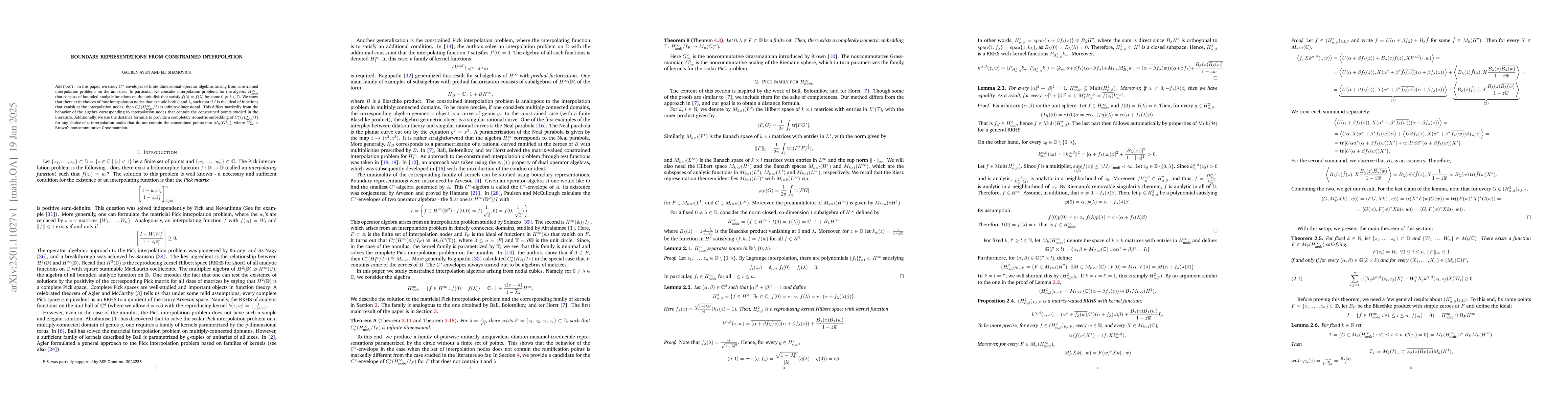 Thumbnail for Boundary representations from constrained interpolation
