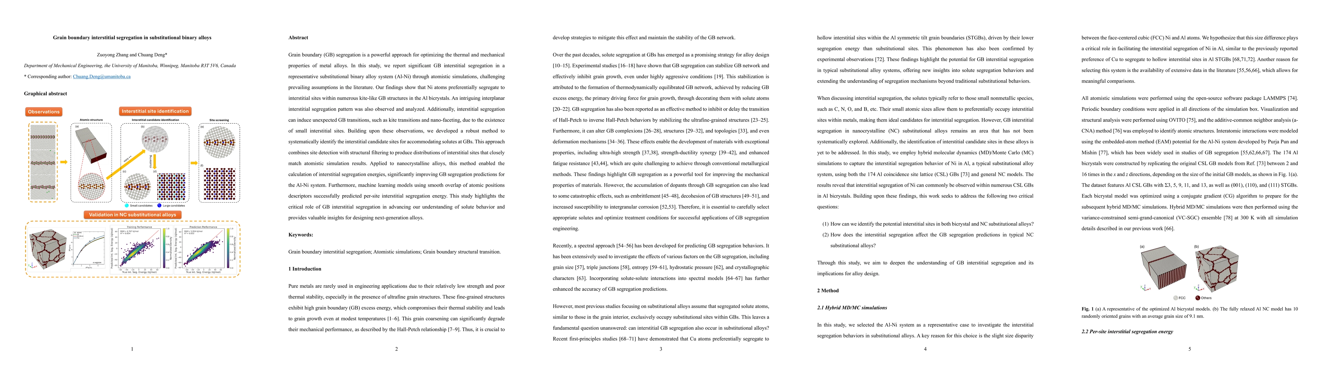 Thumbnail for Grain boundary interstitial segregation in substitutional binary alloys