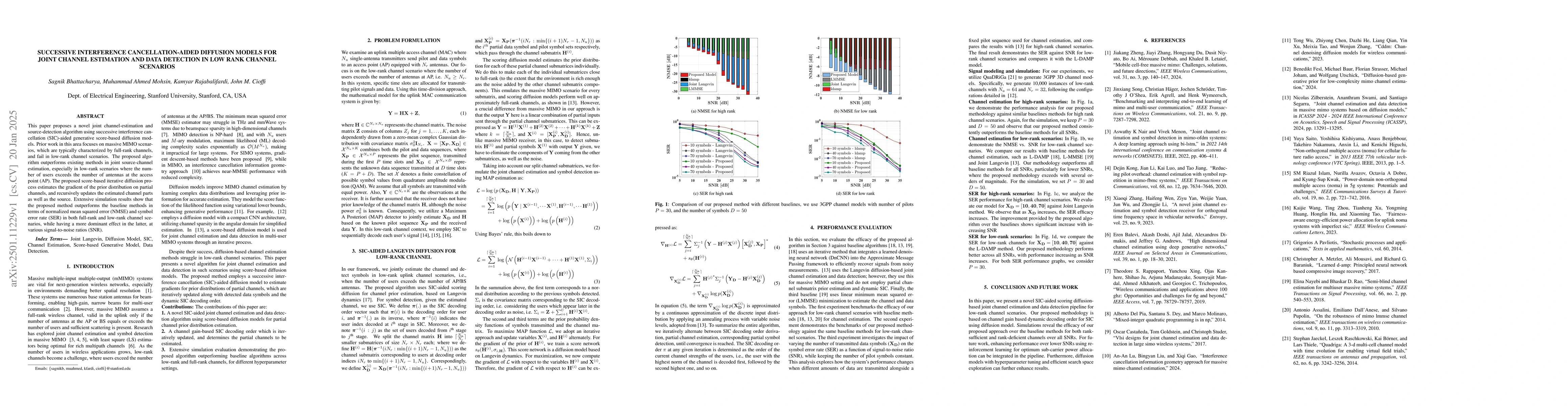 Thumbnail for Successive Interference Cancellation-aided Diffusion Models for Joint
  Channel Estimation and Data Detection in Low Rank Channel Scenarios