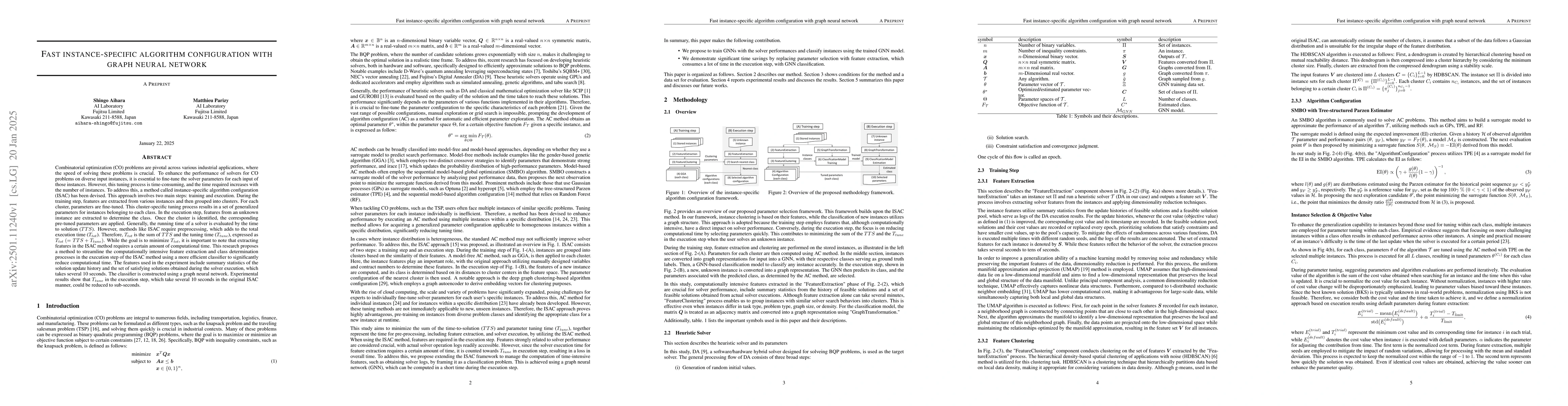 Thumbnail for Fast instance-specific algorithm configuration with graph neural network