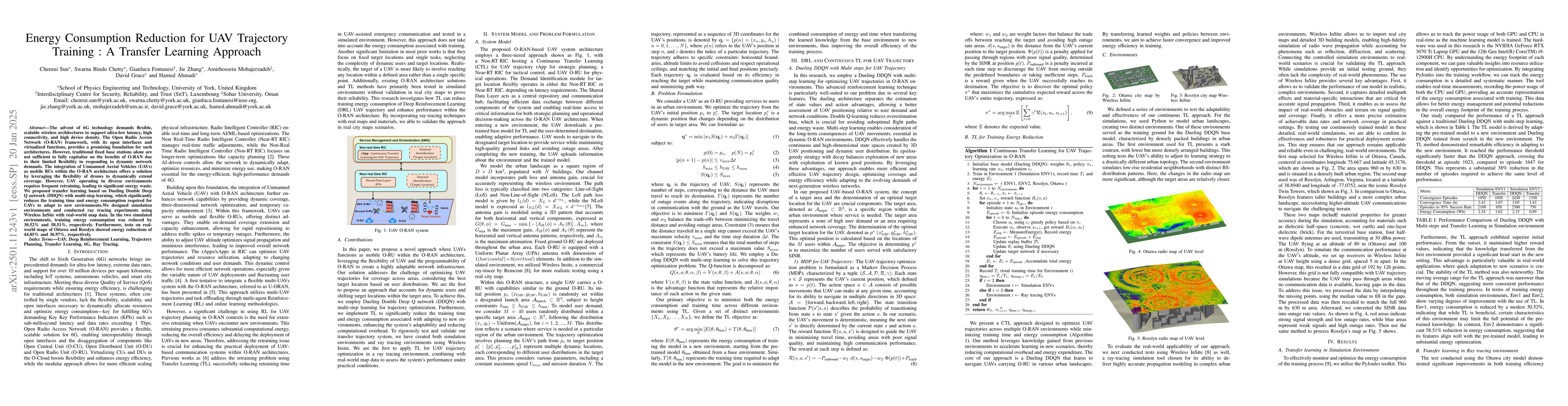 Thumbnail for Energy Consumption Reduction for UAV Trajectory Training : A Transfer
  Learning Approach