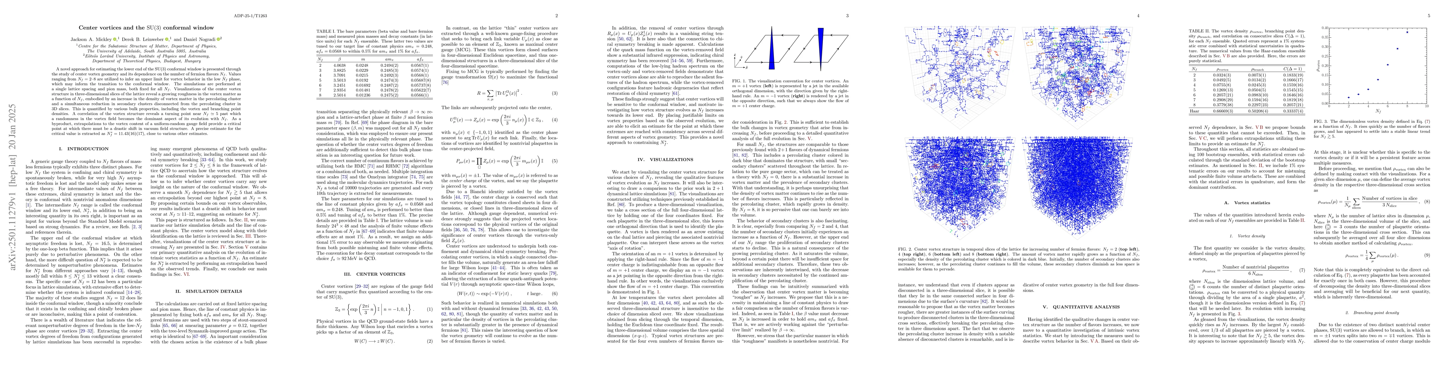Thumbnail for Center vortices and the $\mathrm{SU}(3)$ conformal window
