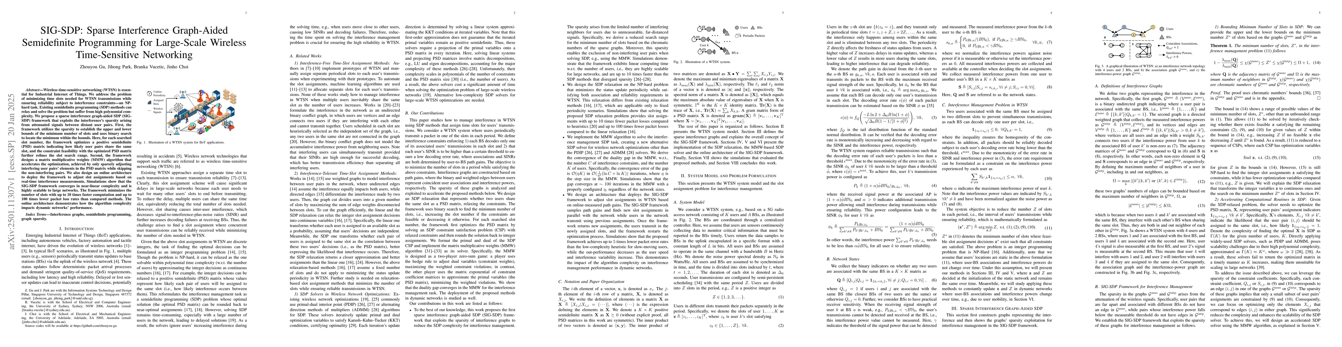 Thumbnail for SIG-SDP: Sparse Interference Graph-Aided Semidefinite Programming for
  Large-Scale Wireless Time-Sensitive Networking