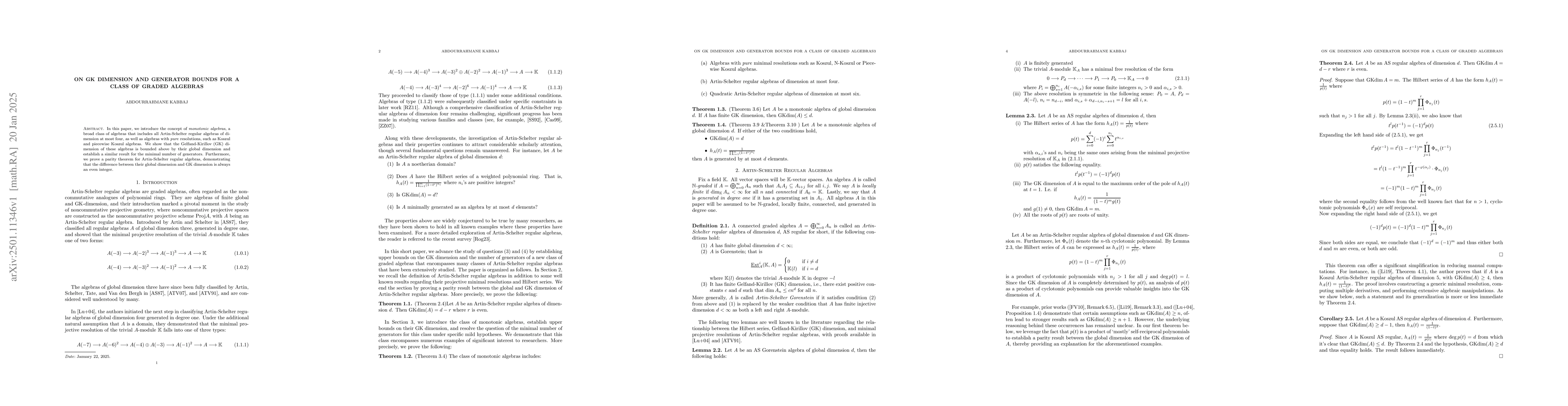 Thumbnail for On GK Dimension and Generator Bounds for a Class of Graded Algebras