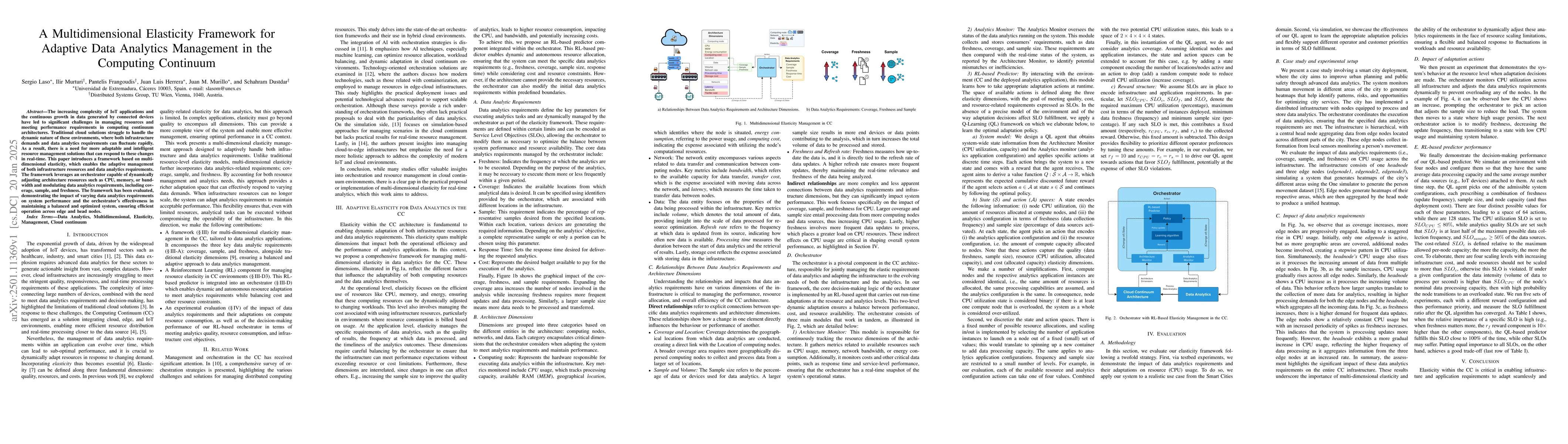 Thumbnail for A Multidimensional Elasticity Framework for Adaptive Data Analytics
  Management in the Computing Continuum