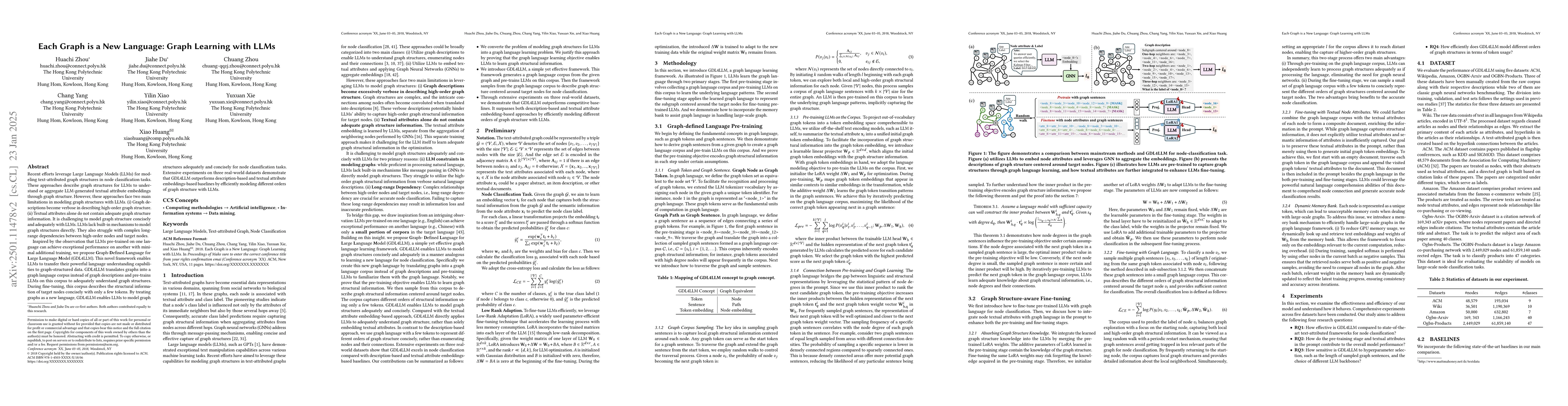 Thumbnail for Graph-defined Language Learning with LLMs