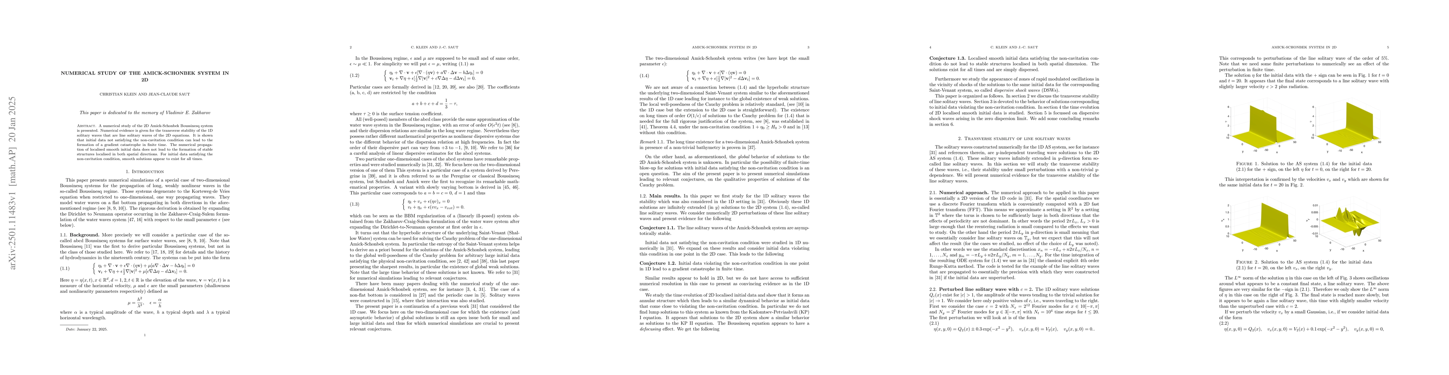 Thumbnail for Numerical study of the Amick-Schonbek system in 2D