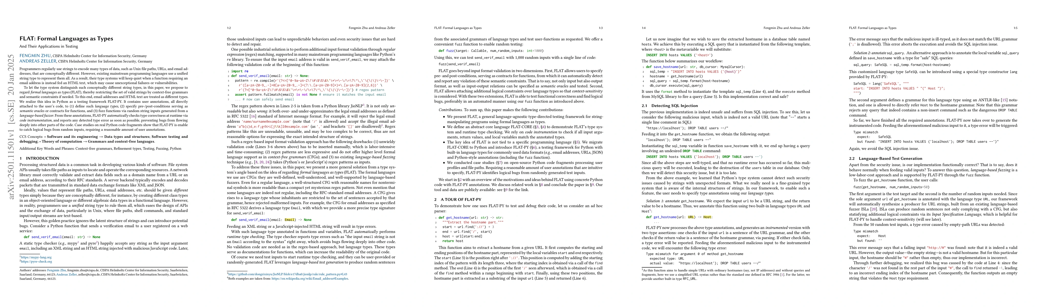 Thumbnail for FLAT: Formal Languages as Types